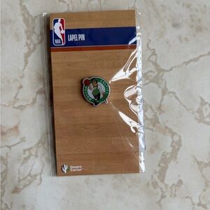 NWT NBA Boston Celtics Lapel Pin - Green